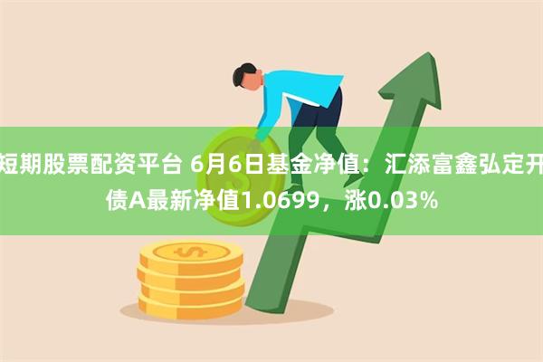 短期股票配资平台 6月6日基金净值：汇添富鑫弘定开债A最新净值1.0699，涨0.03%