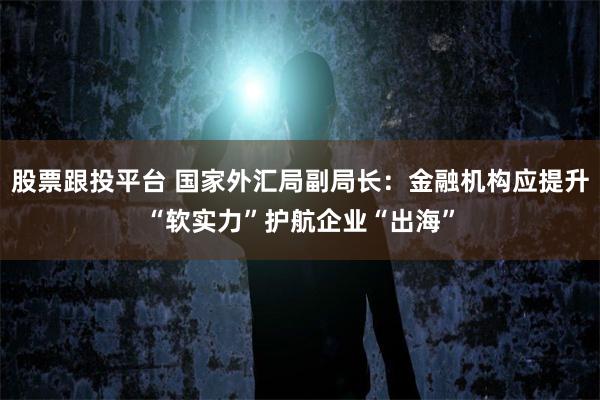 股票跟投平台 国家外汇局副局长：金融机构应提升“软实力”护航企业“出海”